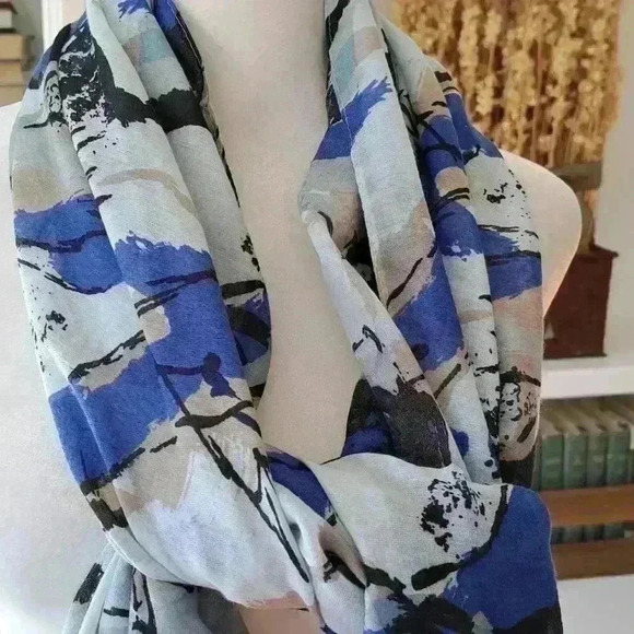 Nadine West Abstract Print Scarf - Picture 1 of 6